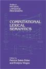 Computational lexical semantics