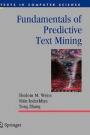 Fundamentals of Predictive Text Mining