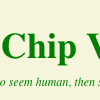 Chatbot Chip Vivant, chatbot, chat bot, virtual agent, conversational agent, chatterbot