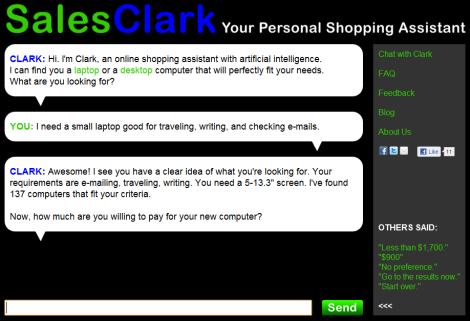 SalesClark screenshot