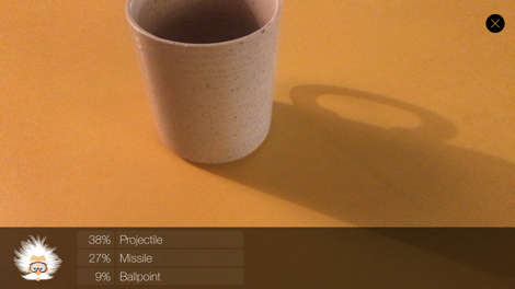 Chatbot recognizing mug